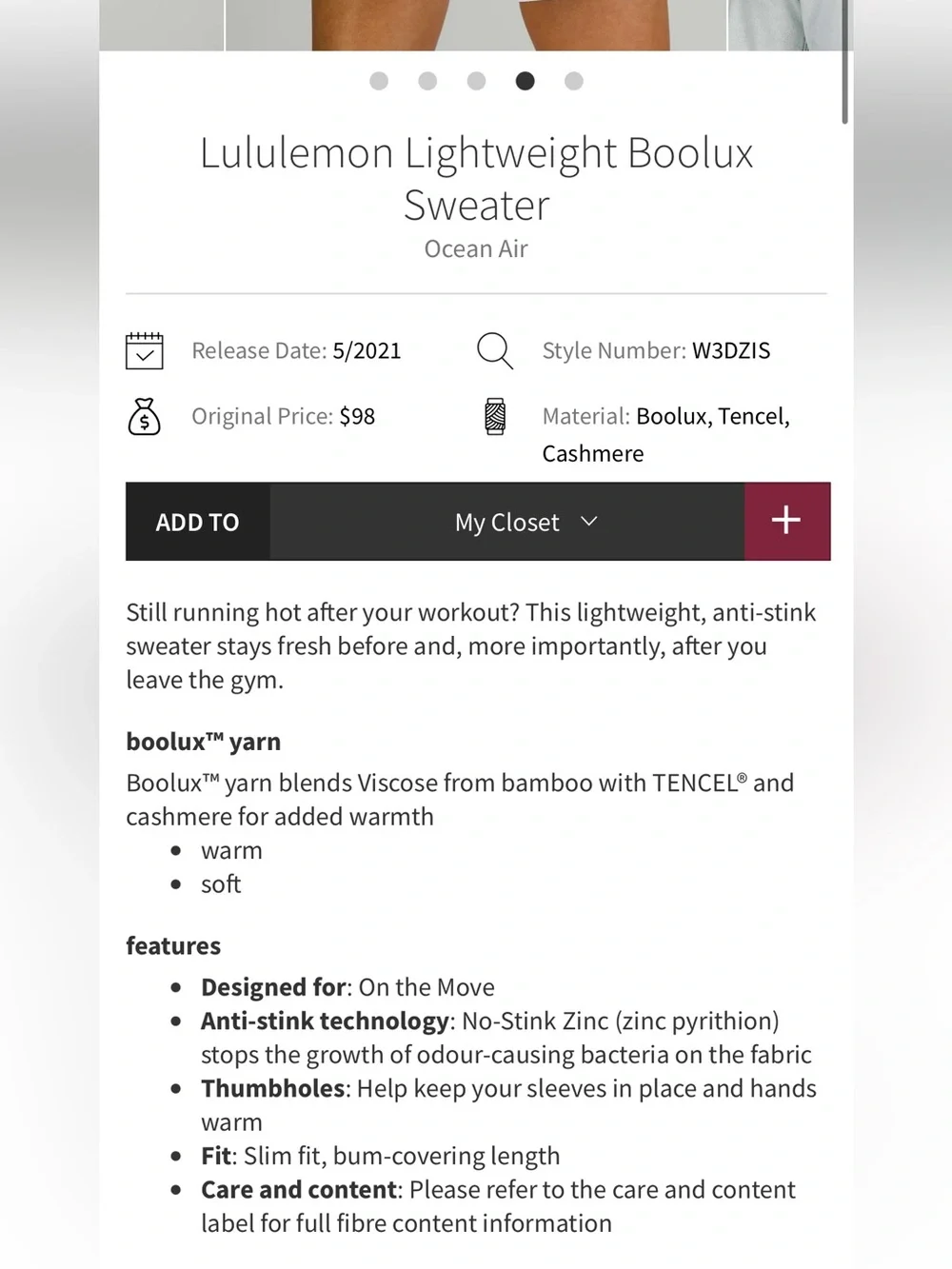 lululemon athletica lululemon lightweight